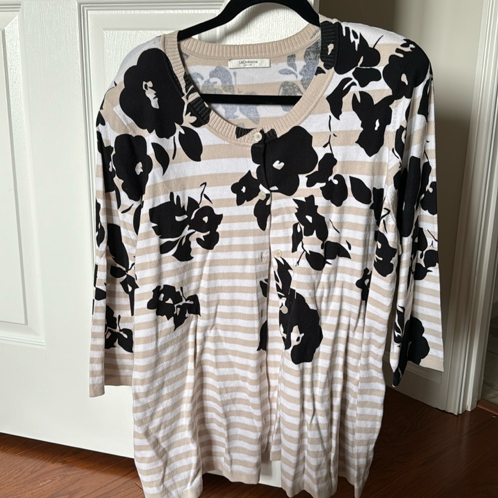 Liz Claiborne sweater/cardigan